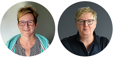 Angela Hamatschek und Cordula Schneider